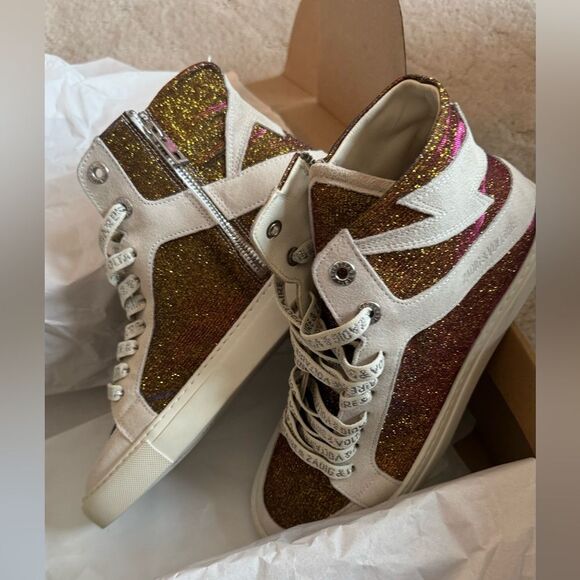 Zadig & Voltaire Multicolor High-Top Sneakers - Picture 7 of 15